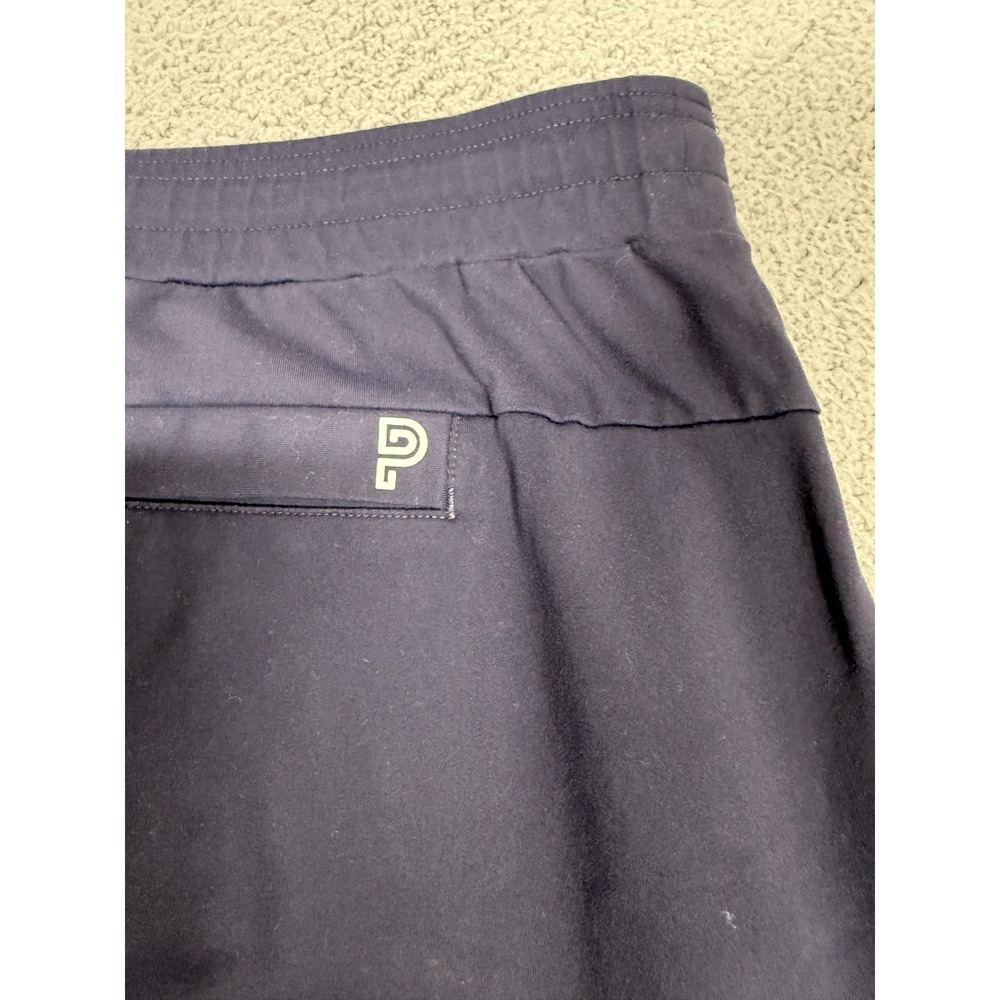 Public Rec Pants Mens 38x28 (38x30) Blue Stretch Chino Zip Pocket Travel Casual - Picture 12 of 12